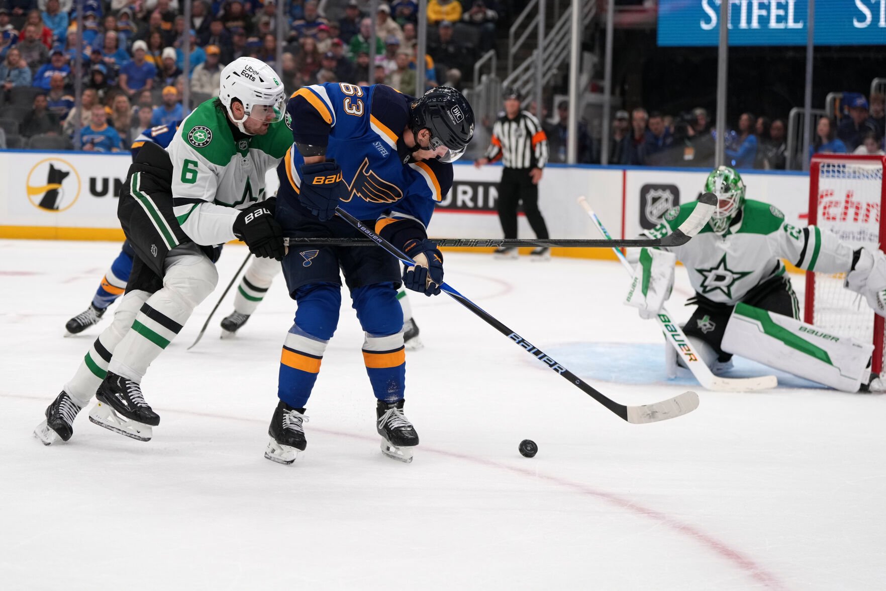 Stars Blues Hockey